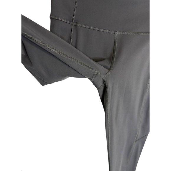 Lululemon Fast Free High-Rise Tight Full Length Brushed Nulux Graphite Grey-sz 6 - Picture 8 of 8